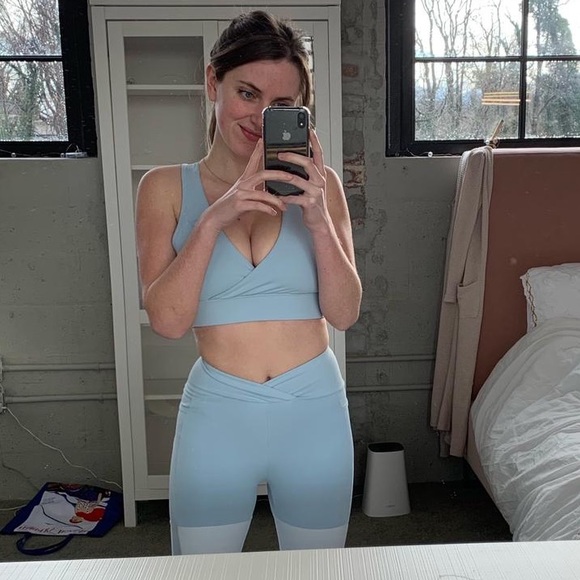 Gymshark x Nikki B bra and legging set